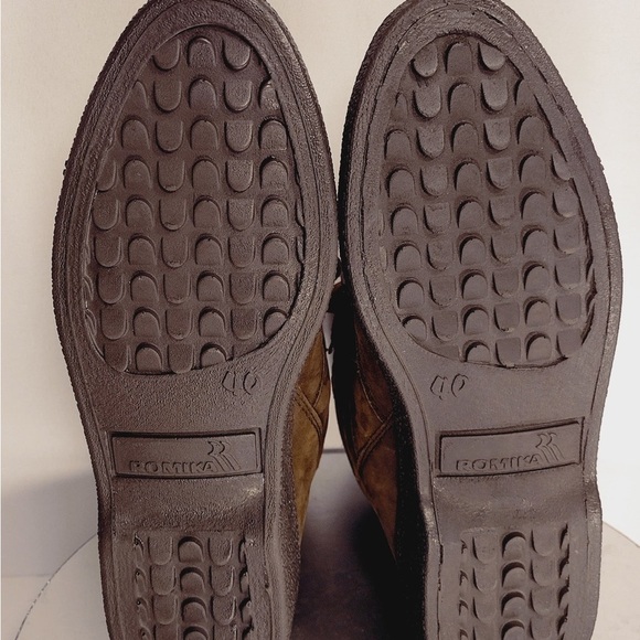 Romika Brown Suede Lace-Up  size 40/8 pre owned Exellent condition - Picture 12 of 12